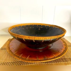 Gorgeous home decoration bowl and plate sets of 2.